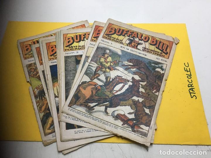 Tebeos: BUFFALO BILL 1&ordf; EPOCA 10 CTS. 12 NUMEROS COLECCION COMPLETA EDICIONES MARCO - Foto 1