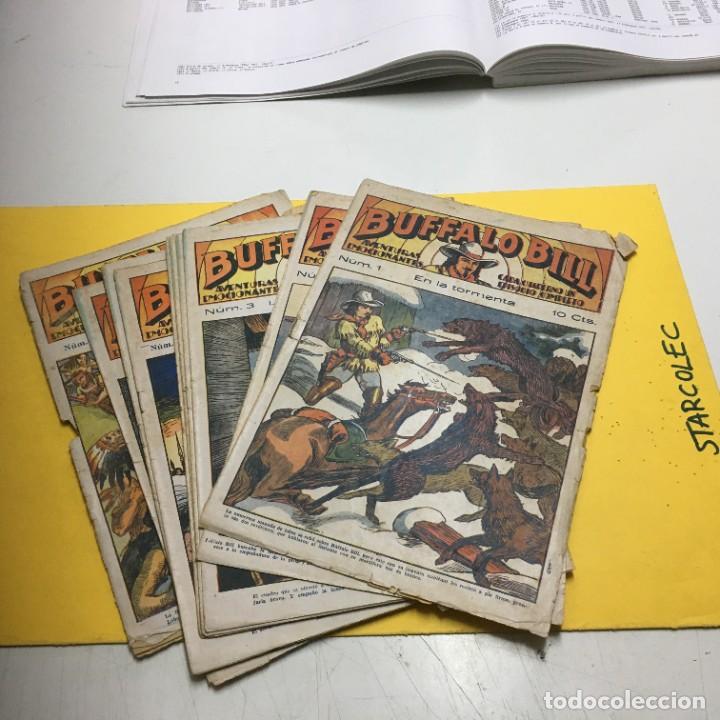 Tebeos: BUFFALO BILL 1&ordf; EPOCA 10 CTS. 12 NUMEROS COLECCION COMPLETA EDICIONES MARCO - Foto 2