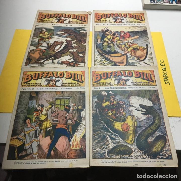 Tebeos: BUFFALO BILL 1&ordf; EPOCA 10 CTS. 12 NUMEROS COLECCION COMPLETA EDICIONES MARCO - Foto 3