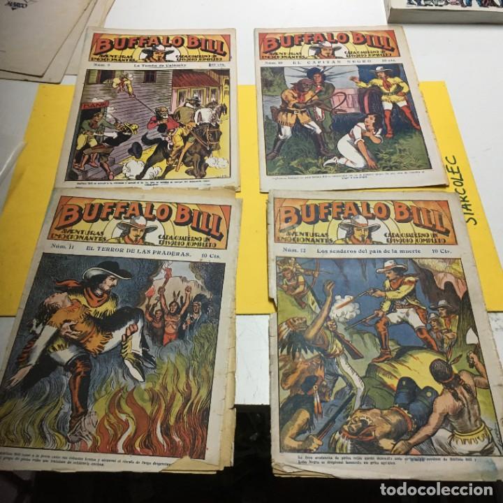 Tebeos: BUFFALO BILL 1&ordf; EPOCA 10 CTS. 12 NUMEROS COLECCION COMPLETA EDICIONES MARCO - Foto 5