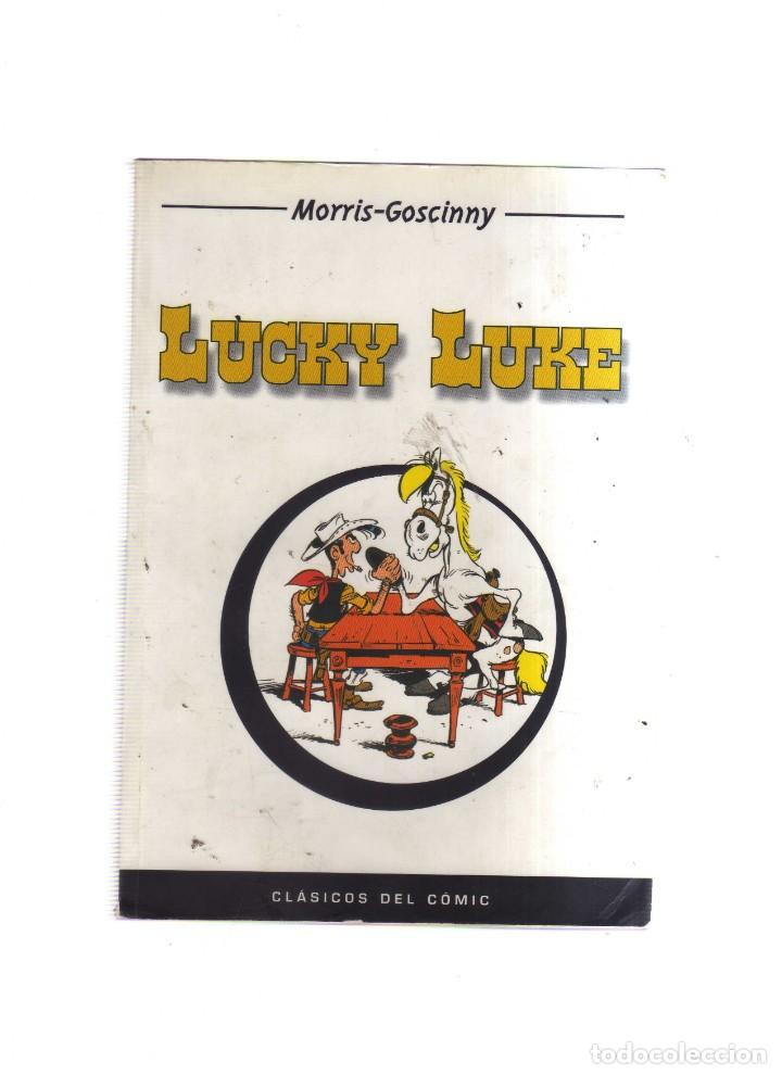 Tebeos: LUCHY LUKE MORRIS-GOSCINNY CLACICOS DEL COMIC