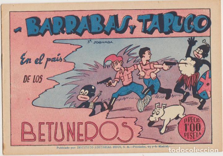 Tebeos: Barrab&aacute;s y Tarugo n&ordm; 3. Editorial Reus. Madrid 194? - Foto 1