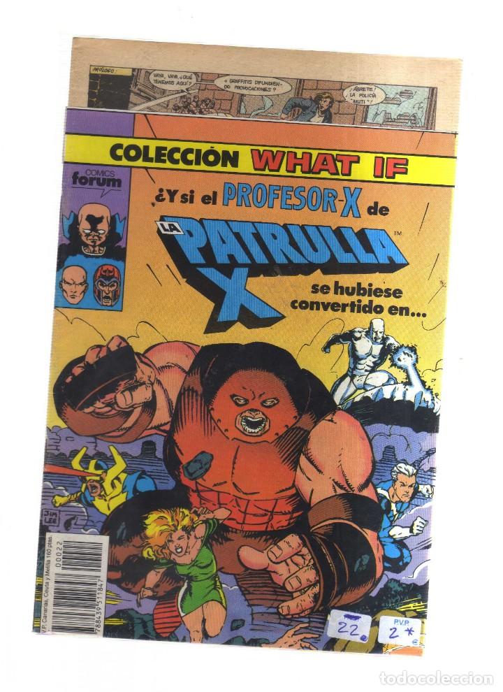 Tebeos: COLECCION WHAT IF PATRULLA X - Foto 1