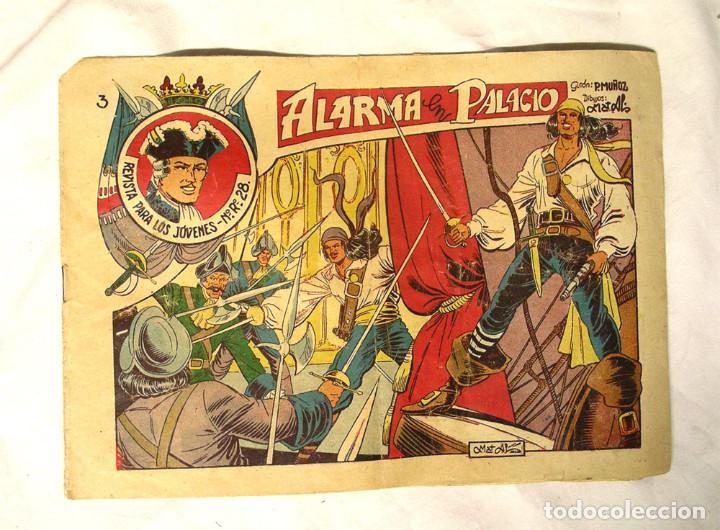 Tebeos: Jarko el Terrible n&ordm; 3 Alarma en Palacio, original. Ediciones Estampa - Foto 1