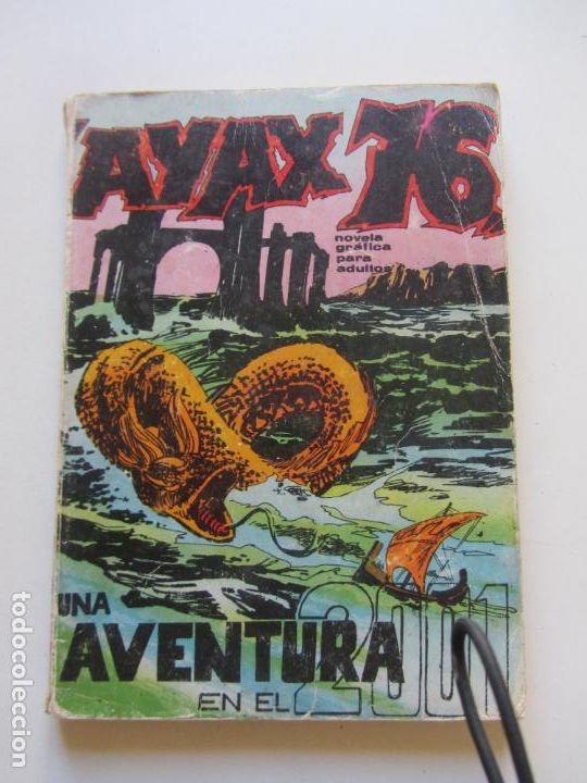 Tebeos: AYAX 76 N&ordm; 2, UNA AVENTURA EN EL 2001. BOIXHER 1968. 25 PTS sdx28
