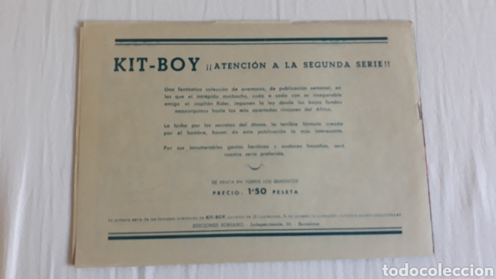 Tebeos: Kit-boy n⁰ 2 - plomo en la frontera - ORIGINAL - Foto 2