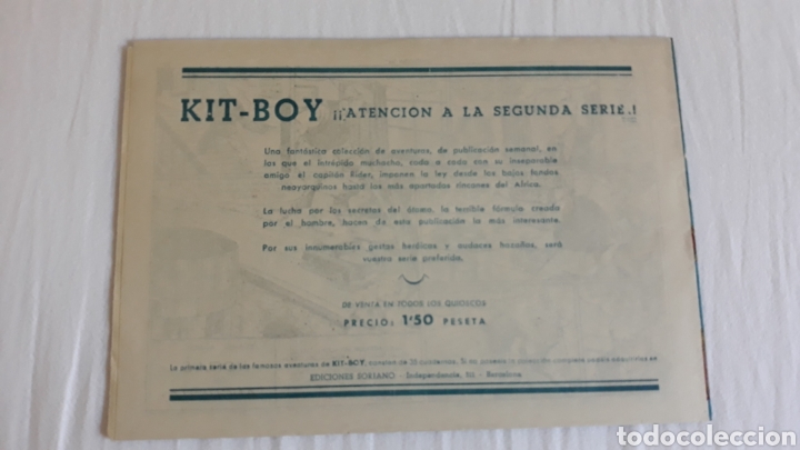 Tebeos: Kit-boy n⁰ 4 - operaci&oacute;n M - ORIGINAL - Foto 2