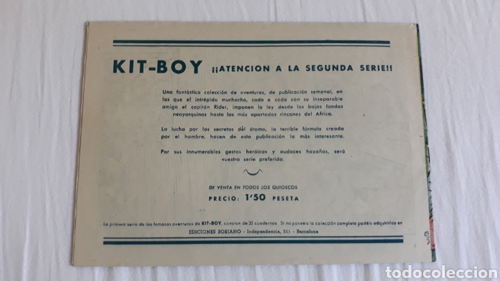 Tebeos: Kit-boy n⁰ 9 - guerrilleros en la jungla - ORIGINAL - Foto 2