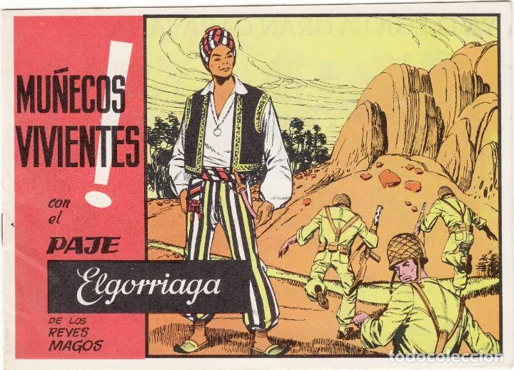 Tebeos: TEBEO: MU&Ntilde;ECOS VIVIENTES / EL PAJE ELGORRIAGA - 1963 - Foto 1