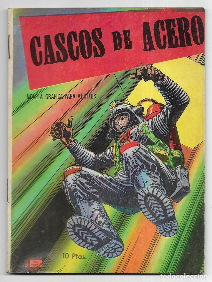Tebeos: Miedo. Cascos de acero 1966 Ediciones Boixher - Foto 1