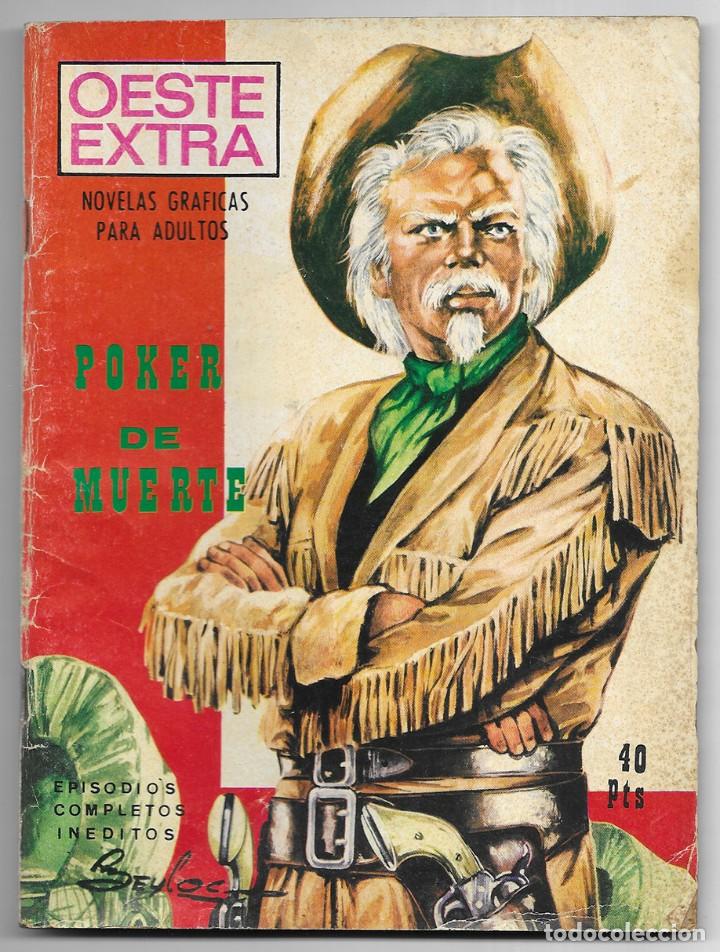 Tebeos: Poker de Muerte. Col.- Oeste Extra 1970 Editorial Vilmar - Foto 1