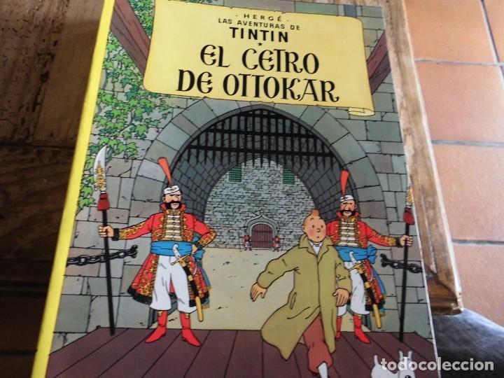 Tebeos: TINTIN EL CETRO DE OTTOKAR 22 EDICION R&Uacute;STICA JUVENTUD - Foto 1