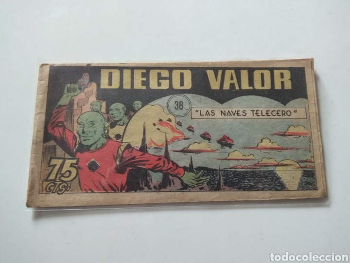 Tebeos: DIEGO VALOR N38, PRIMERA EDICI&Oacute;N - Foto 1