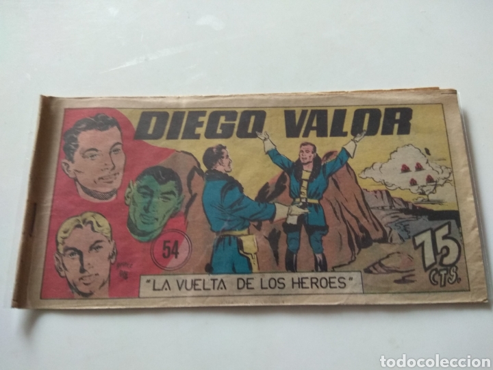 Tebeos: DIEGO VALOR, N-54, primera edici&oacute;n - Foto 1