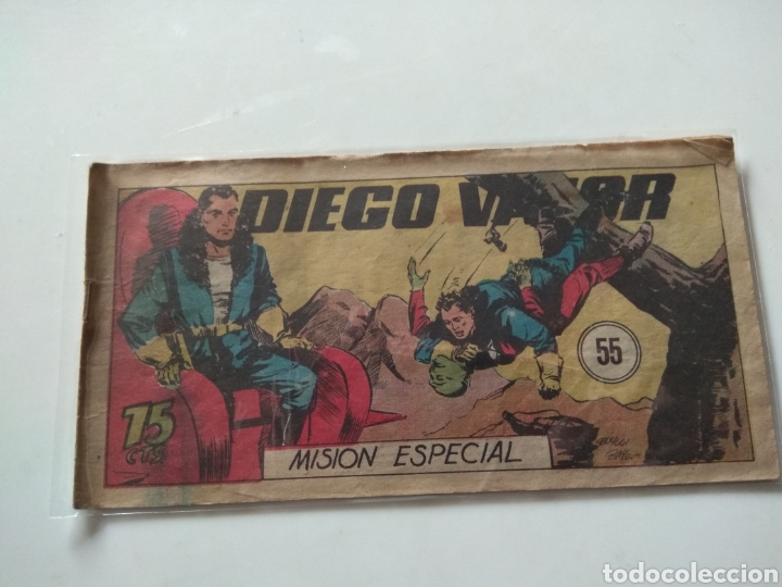 Tebeos: DIEGO VALOR N-55, PRIMERA EDICI&Oacute;N - Foto 1