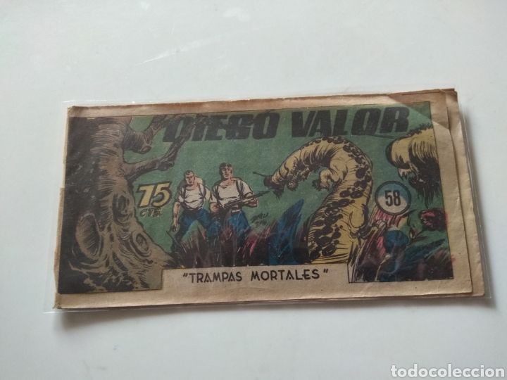 Tebeos: DIEGO VALOR N-58, primera edici&oacute;n - Foto 1