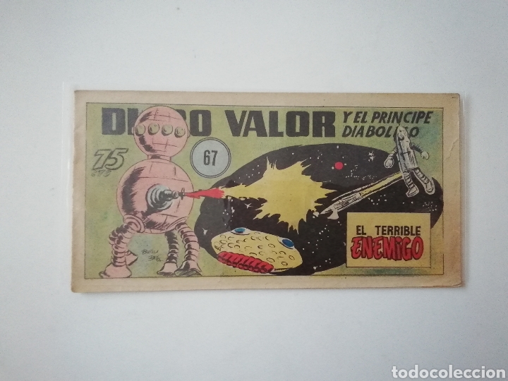 Tebeos: C&oacute;mic Diego Valor N 67 primera &eacute;poca - Foto 1