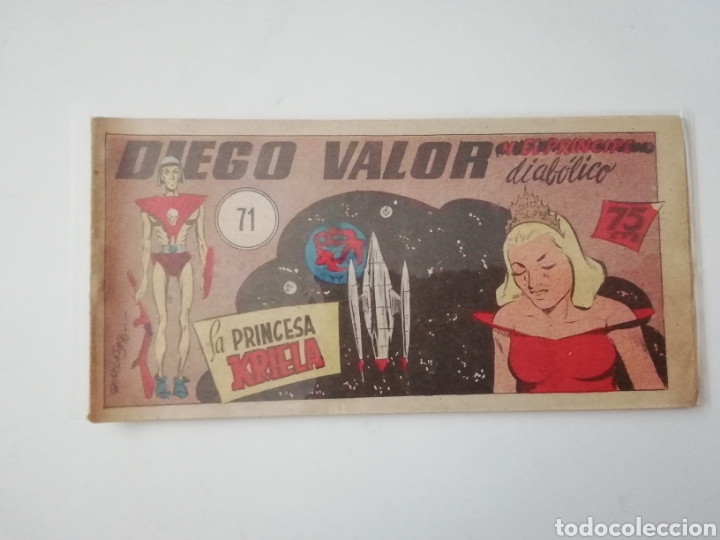 Tebeos: C&oacute;mic Diego Valor N 71 primera &eacute;poca - Foto 1