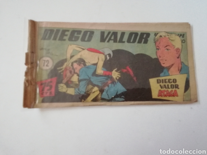 Tebeos: Comic Diego Valor N 72 primera &eacute;poca - Foto 1