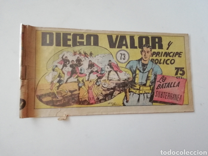 Tebeos: C&oacute;mic Diego Valor N 73 primera &eacute;poca - Foto 1