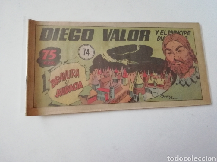 Tebeos: C&oacute;mic Diego Valor N 74 primera &eacute;poca - Foto 1