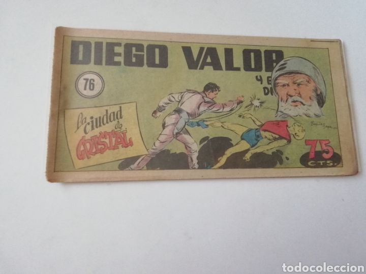 Tebeos: C&oacute;mic Diego Valor N 76 primera &eacute;poca - Foto 1