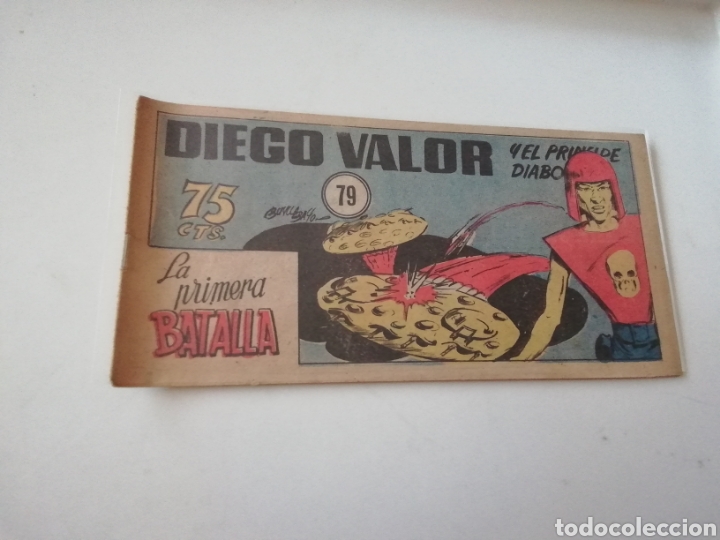 Tebeos: C&oacute;mic Diego Valor N 79 primera &eacute;poca - Foto 1