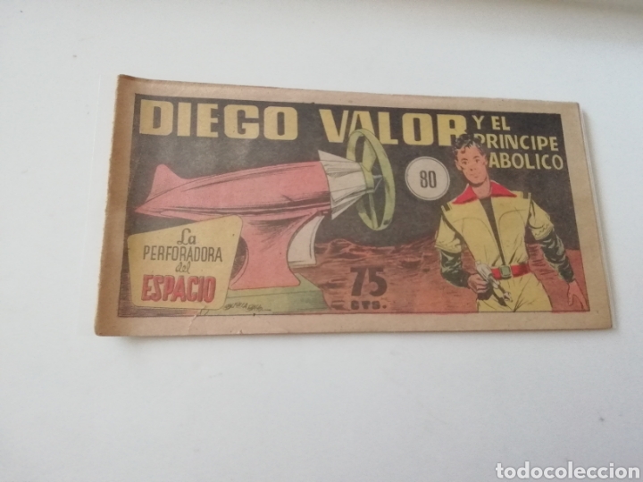 Tebeos: C&oacute;mic Diego Valor N 80 primera &eacute;poca - Foto 1
