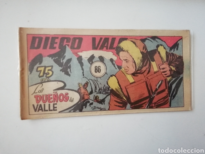 Tebeos: C&oacute;mic Diego Valor N 86 primera &eacute;poca - Foto 1
