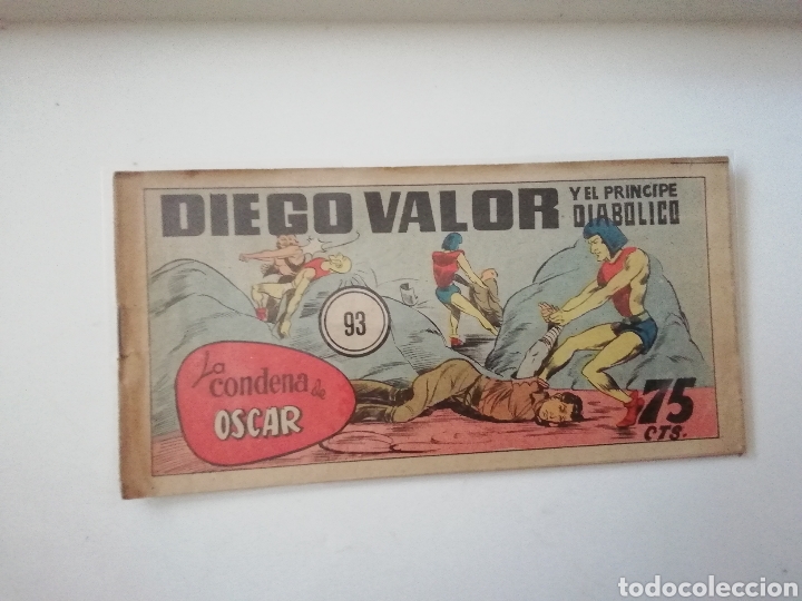 Tebeos: C&oacute;mic Diego Valor N 93 primera &eacute;poca - Foto 1