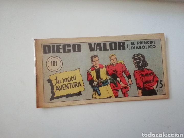 Tebeos: C&oacute;mic Diego Valor N 101 primera &eacute;poca - Foto 1
