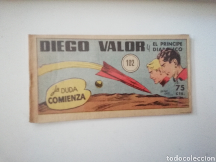 Tebeos: C&oacute;mic Diego Valor N 102 primera &eacute;poca - Foto 1