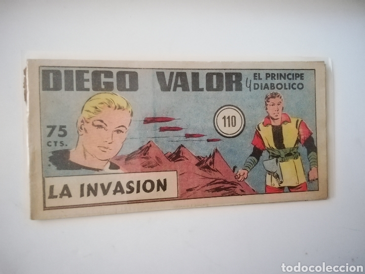 Tebeos: C&oacute;mic Diego Valor N 110 primera &eacute;poca - Foto 1