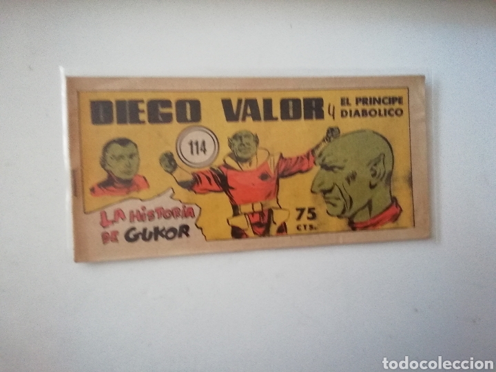 Tebeos: C&oacute;mic Diego Valor N 114 primera &eacute;poca - Foto 1