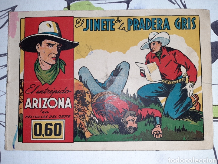 Tebeos: El intr&eacute;pido Arizona n&deg; 3, comercial Gerpla, original - Foto 1