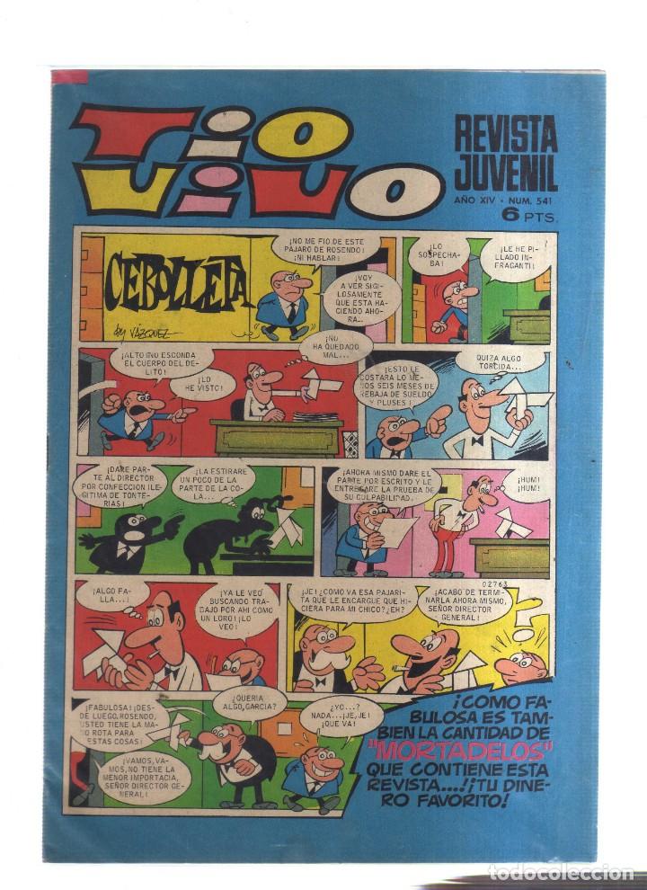Tebeos: TIO VIVO REVISTA JUVENIL N,541