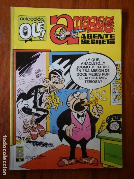 Tebeos: COMIC COLECCION OLE ANACLETO AGENTE SECRETO - Foto 1