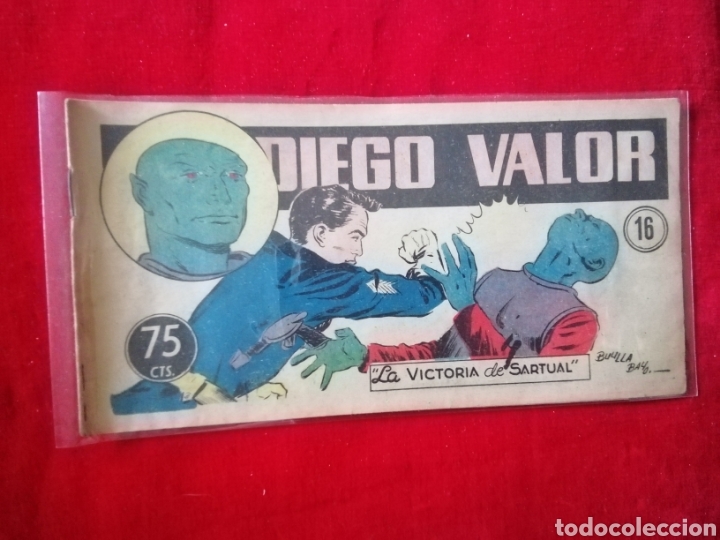 Tebeos: C&Oacute;MIC DIEGO VALOR N 16 PRIMERA &Eacute;POCA - Foto 1