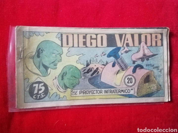 Tebeos: C&oacute;mic Diego Valor N 20 primera &eacute;poca - Foto 1