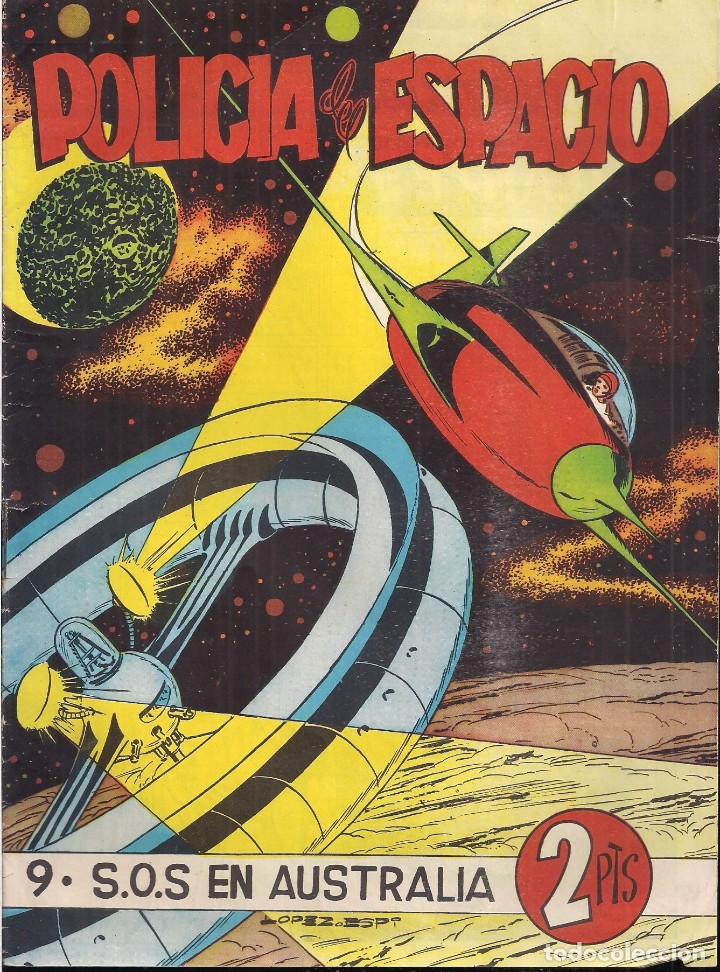 Tebeos: POLICIA DEL ESPACIO N&ordm; 9: S.O.S. EN AUSTRALIA - Foto 1