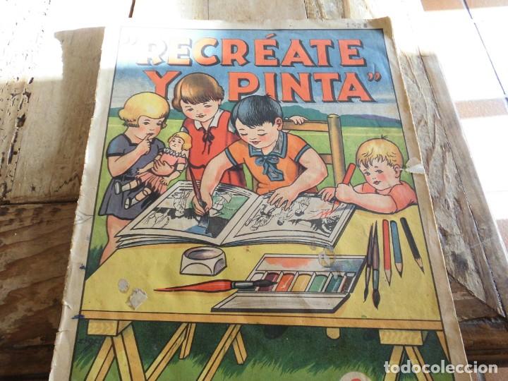 Tebeos: RECREATE Y PINTA CUADERNO N&ordm; 2 EDITORIAL ROMA PINTADO - Foto 1