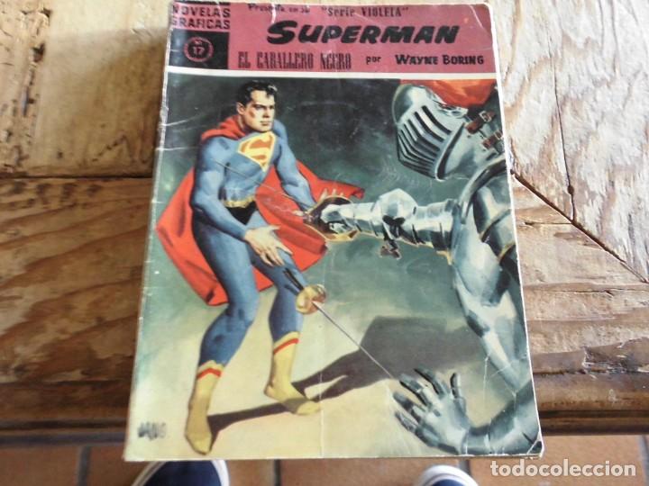 Tebeos: SUPERMAN NOVELA GRAFICA MALVA DOLAR N&ordm; 17 - Foto 1