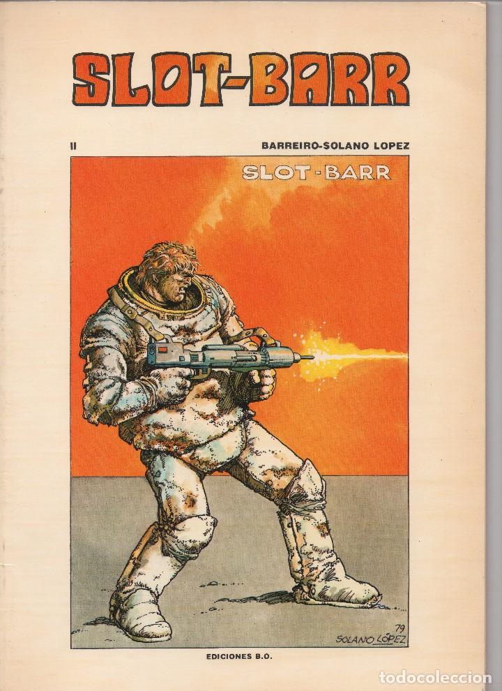 Tebeos: SLOT-BARR por Solano L&oacute;pez de Ediciones B.O. - Foto 1