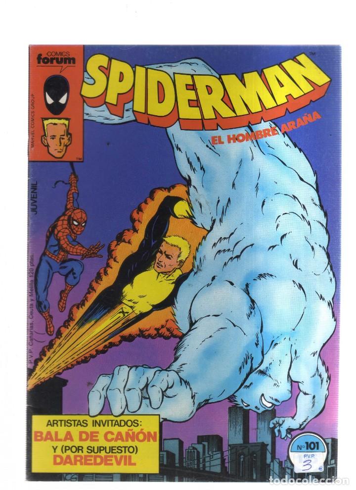 Tebeos: SPIDERMAN N,101 EL HOMBRE ARA&Ntilde;A - Foto 1