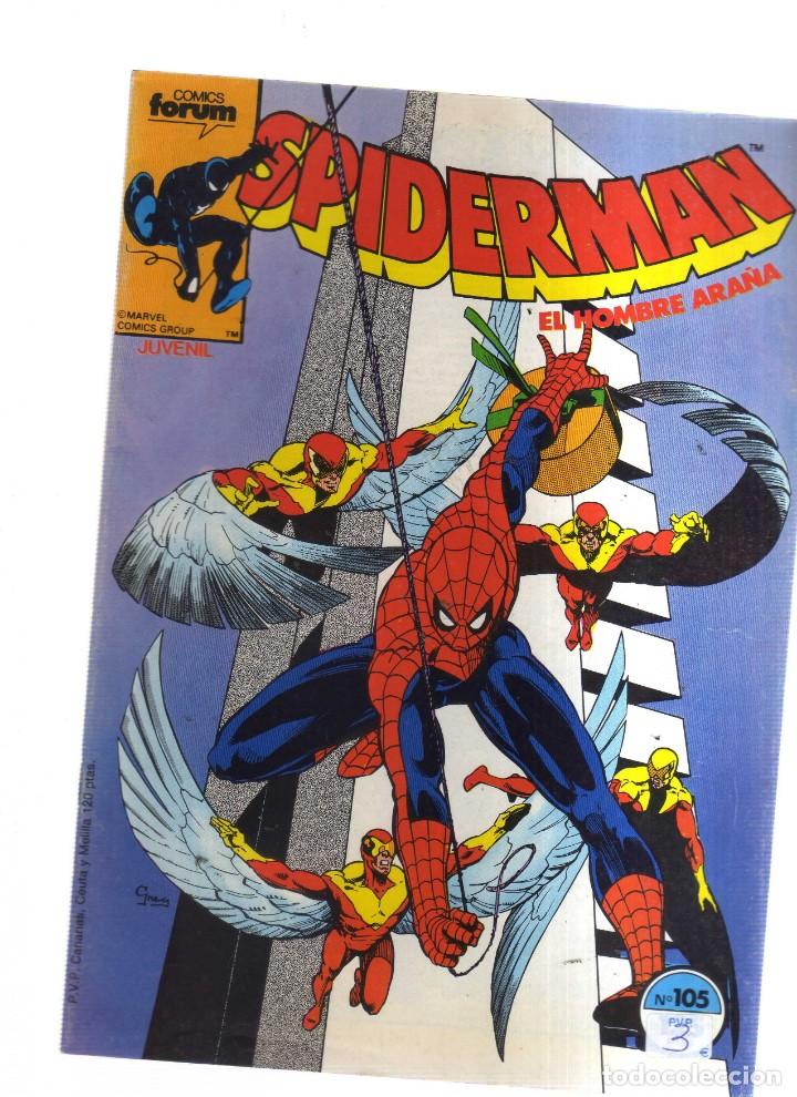 Tebeos: SPIDERMAN N,105 EL HOMBRE ARA&Ntilde;A - Foto 1