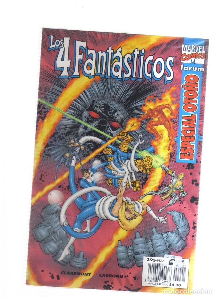 Tebeos: LOS 4 FANTASTICOS ESPECIAL OTO&Ntilde;O MARVEL COMICS - Foto 1