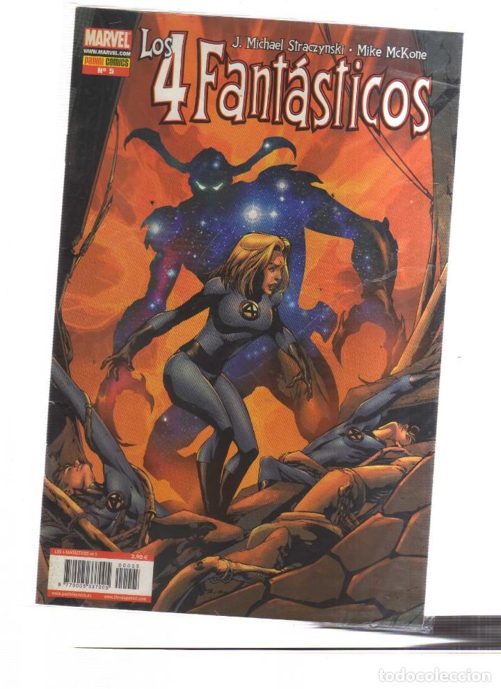 Tebeos: LOS 4 FANTASTICOS MARVEL PANINI N,5 - Foto 1