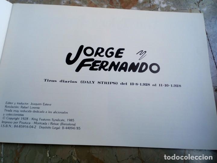 Tebeos: Jorge y Fernando N&ordm; 1 ED ESTEVE - Foto 3