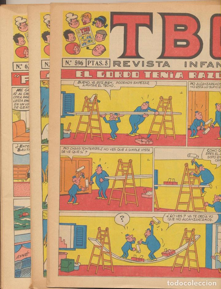 BDs: TBO Buigas. Lote de 10 Ejemplares: 596,603,607,623,624,627,630,658,662,666