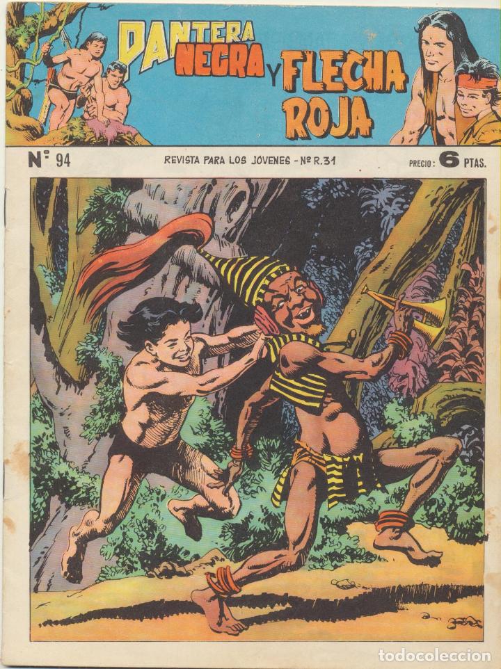 Tebeos: Pantera Negra y Flecha Roja n&ordm; 94. Maga - Foto 1